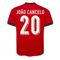 Maglia Calcio Portogallo Joao Cancelo #20 Prima Divisa Europei 2024 Manica Corta